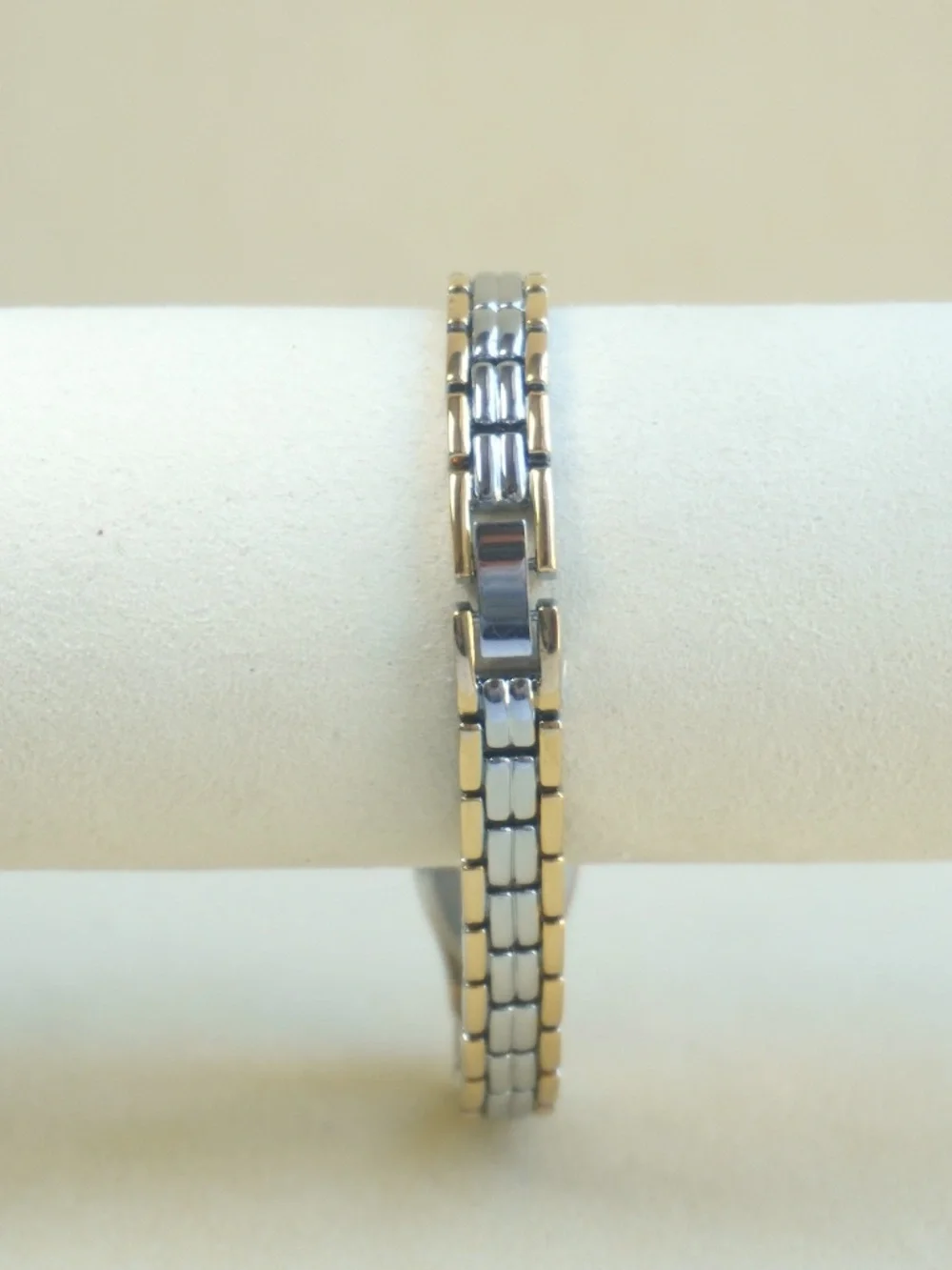 Two Tone Vintage Inspired Caitlyn Minimalist Dainty Accent Watch